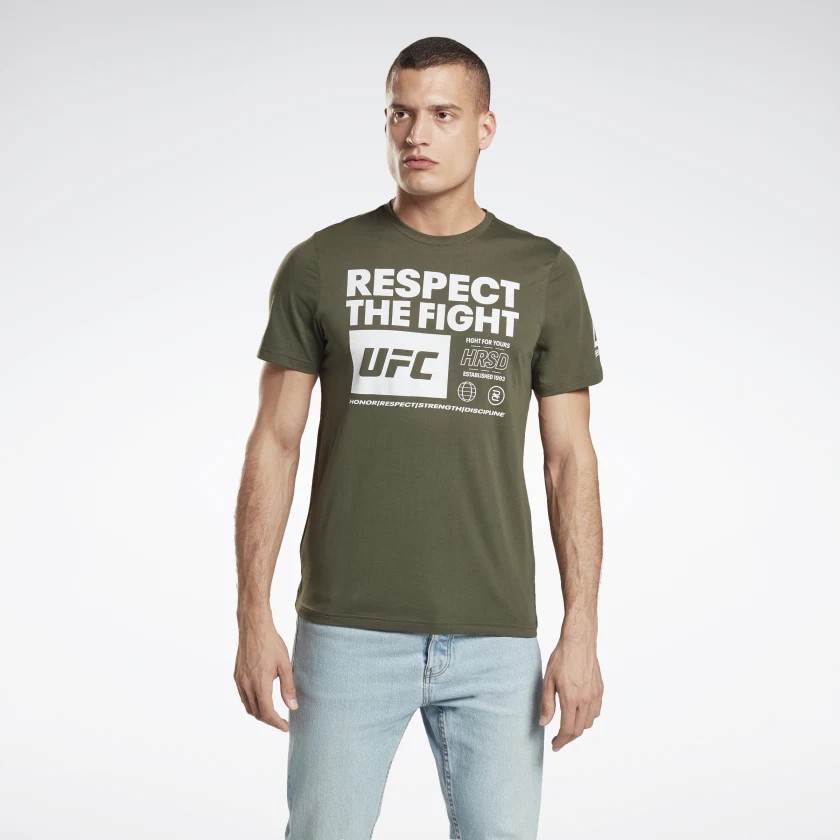 UFC FG TEXT TEE