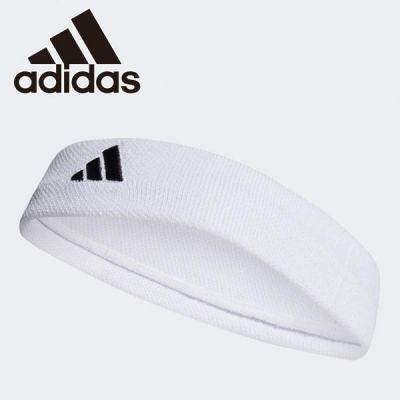 TENNIS HEADBAND     WHITE/BLACK